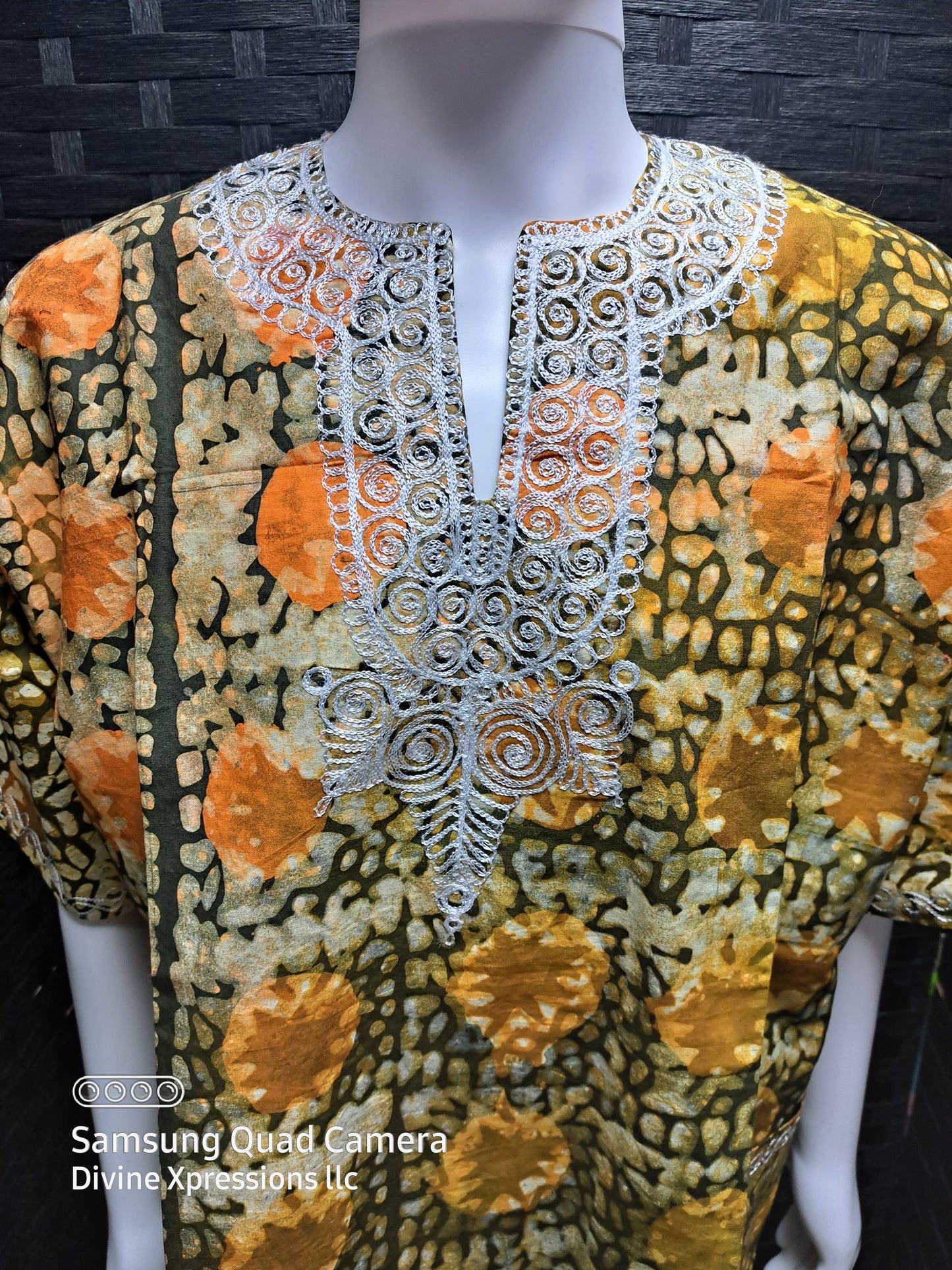 African print shirt