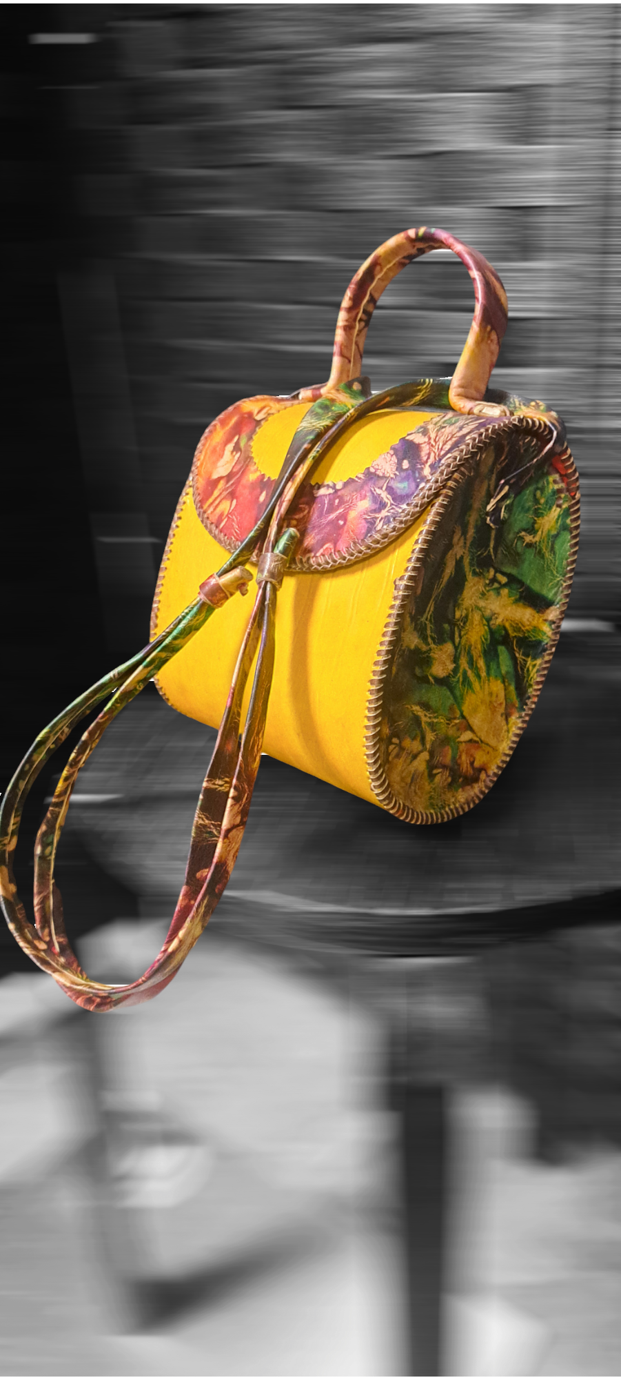 Tye n Dye Leather bags