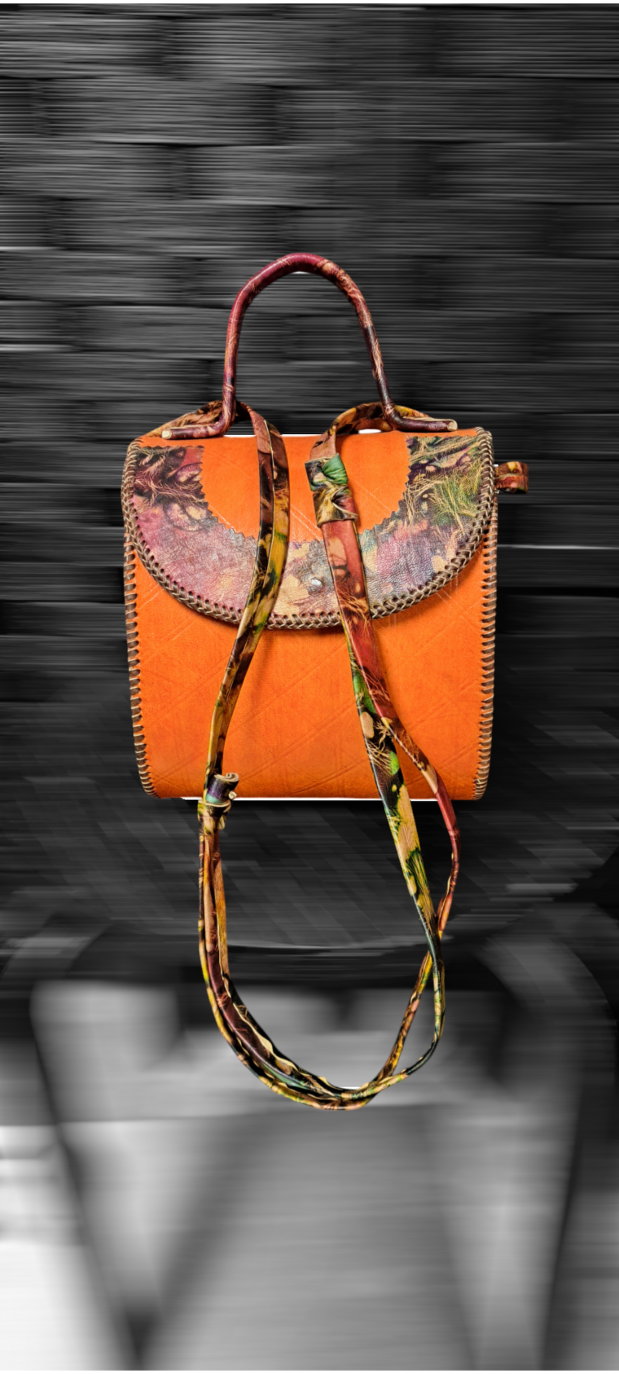 Tye n Dye Leather bags