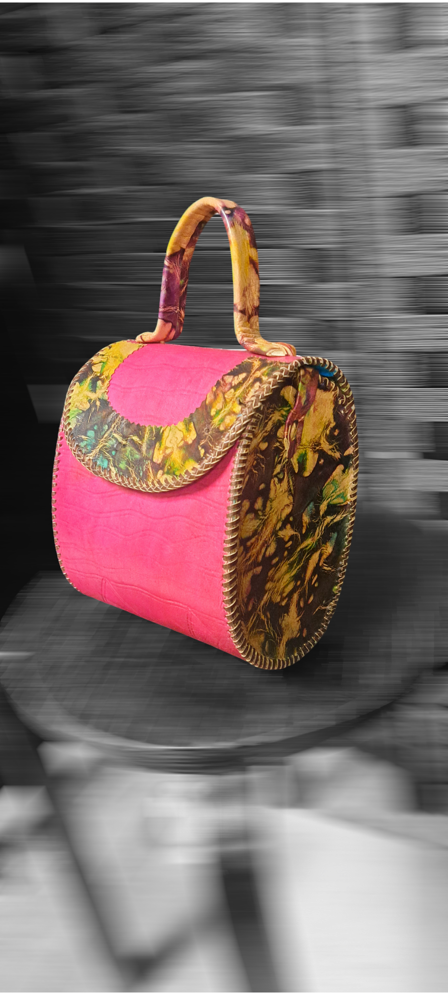 Tye n Dye Leather bags