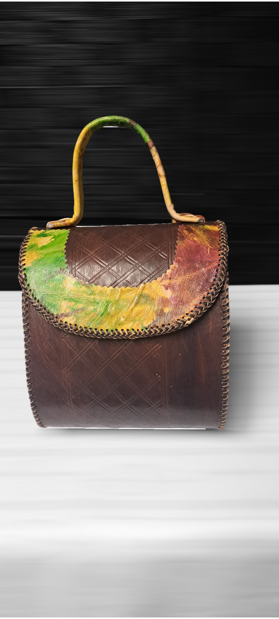 Tye n Dye Leather bags