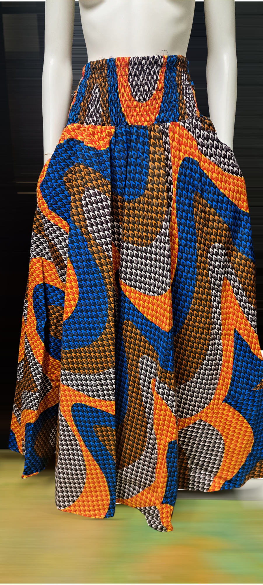 Ankara print Long skirts