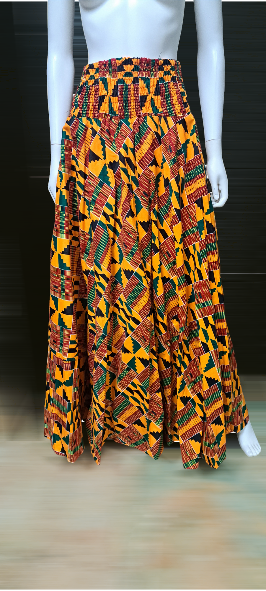 Ankara print Long skirts