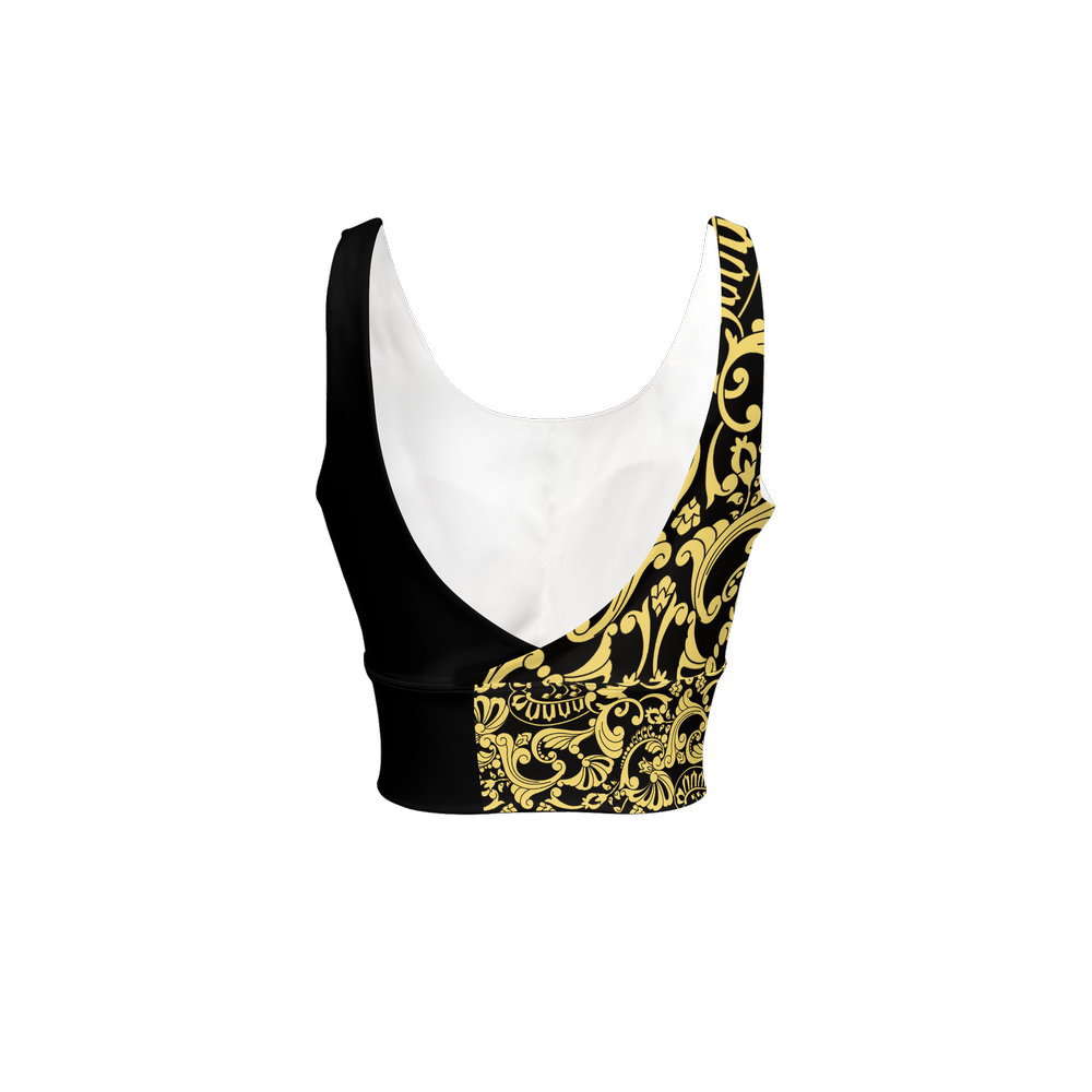 Women’s Longline V-Shape-Back Sports Bra